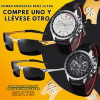 Consigue tu Reloj Mercedes Ultra™ y llévate unas Gafas Exclusivas de Regalo – Estilo y Clase en un Solo Pack